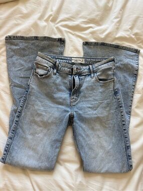 Abercrombie & Fitch Light Blue Flare Jeans